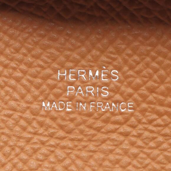 HERMES Brown Leather Wallet - Picture 5 of 6